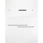 Lyora Suspension élégante Brillia noir 161cm