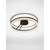 Lyora Plafonnier noir Lonela concevoir