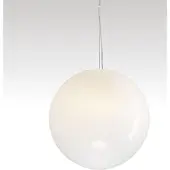 Lyora Suspension blanche Bolita ampoule Ø 50cm