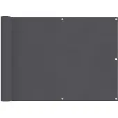 vidaXL Brise-vue pour balcon anthracite 75 x 200 cm