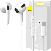 Baseus Encok C17 Écouteurs USB Type-C Blanc KP35150