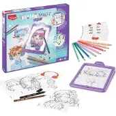 Maped 907076 Creativ table lumineuse à LED AVATAR MANGA, violet