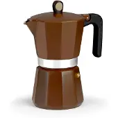 Monix M671012 Coffee Maker Italian 12 Cups Doré