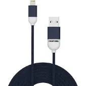Pantone Câble USB-A vers Lightning 1,5 m Bleu