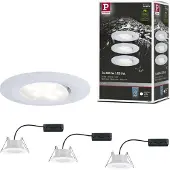 Paulmann LED encastré Calla set de base orientable