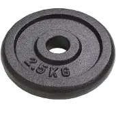 vidaXL Disques d'haltères 8 pièces 8x2,5 kg en fonte