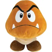 Tomy Club Mocchi - Mocchi - Peluches Goomba collectionner Nintendo Super Mario - 15 pouces Marron