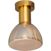 Eth Lampe de plafond dorée Lisa Ø 17cm