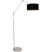Steinhauer Lampadaire Prestige Chic métal avec abat-jour noir