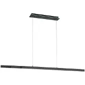 Paul Neuhaus LED Suspension Q-ARIAN Lampe à suspension avec caisson de plafond éclairé, CCT RGB Anthracite Salle à manger, cuisine 2569-13