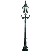 Ks Verlichting Lampe de jardin nostalgique Nurnberg noir