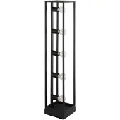 Eglo Lampadaire noir Blackcrown 100 cm 5 lumières