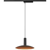 SLV Suspension pour rail Lalu 1 phase noir Ø 22cm