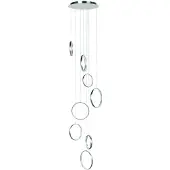 Highlight Suspension design Olympia nickel 8 cercles