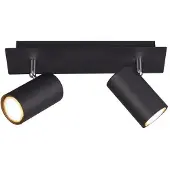 TRIO Spot Marley 2 lumières noir mat