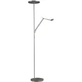 Masterlight Lampadaire Denia 2 avec lampe de lecture