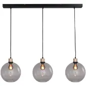 Masterlight Lampe suspendue Lazise 3x Ø 25cm doré