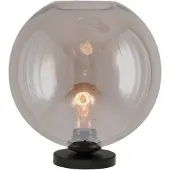 Masterlight Lampe de table Bella 2 avec verre doré Ø 25 cm