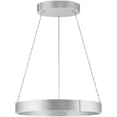 Paul Neuhaus Lampe suspendue ronde Pure E-Clipse aluminium Ø 70cm