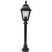 Franssen Classic terrace lamp Quadrana 78cm black