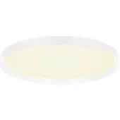 Steinhauer Plafonnier élégant Flady blanc Ø 50cm