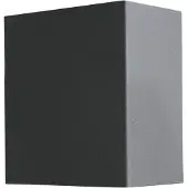 Masterlight Applique Haut - Bas Metallico gris béton