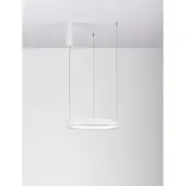 Lyora Suspension ronde Perrine blanc Ø 40cm