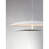 Lyora Suspension design Olos blanc Ø 50cm