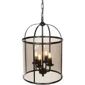 Steinhauer Suspension classique Pimpernel noir 4 lumières