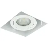 Searchlight Spot encastrable sans bordure Sablons blanc