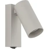 Lyora Projecteur directionnel Fourty avec interrupteur - gris clair