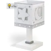 DALBER Lampe de table Moonlight lueur dans le blanc foncé