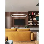 Lyora Suspension Motif blanc Ø 150cm 2700-6500K