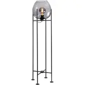 Highlight Lampadaire Fantasy noir avec verre fumé 101cm