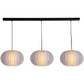 Masterlight Lampe suspendue 3 lumières Arena avec hottes Ø40cm