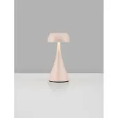 Nova Luce Lampe de table Ycro brun sable rechargeable par USB