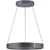 Neuhaus PURE Lampe suspendue ronde Pure E-Clipse gris Ø 70cm