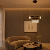 Lyora Suspension design Alaro Double noir