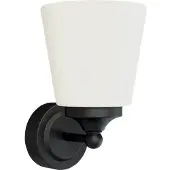 Lyora Applique de salle de bain Bali noir