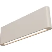 Masterlight Spot mural moderne Atina 34cm crème