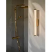Nordlux Lampe murale de salle de bain Virelle 50 cuivres