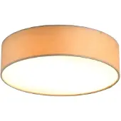 Searchlight Plafonnier Drum Velours champagne 38cm