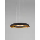 Lyora Suspension moderne Epos Ø 40cm noir avec or