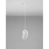 Lyora Suspension naturelle Tempus blanc 30cm