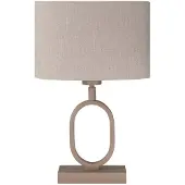 Highlight Lampe de table Verona brun sable
