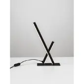 Lyora Lampe de table design Gratta noir