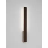 Lyora Applique murale élégante Isos Brun rouille 61cm