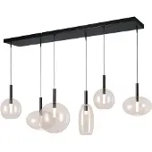 Masterlight Suspension de 6L Lido Ball avec du verre transparent