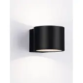 Nova Luce Spot mural design Beta Haut et bas noir