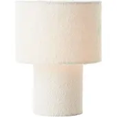 Brilliant Lampe de table 30cm Teddy blanc IP20 E27 Compatible avec les ampoules LED